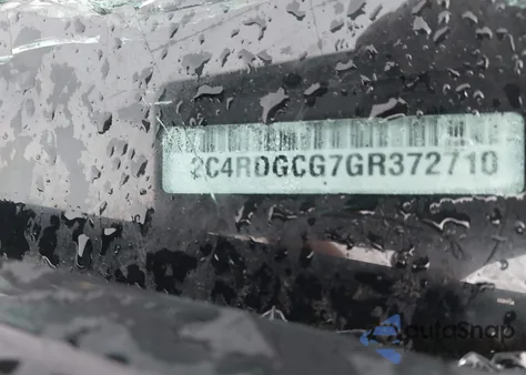 2016 Dodge Grand Caravan Sxt из США, поврежденный, VIN 2C4RDGCG7GR372710